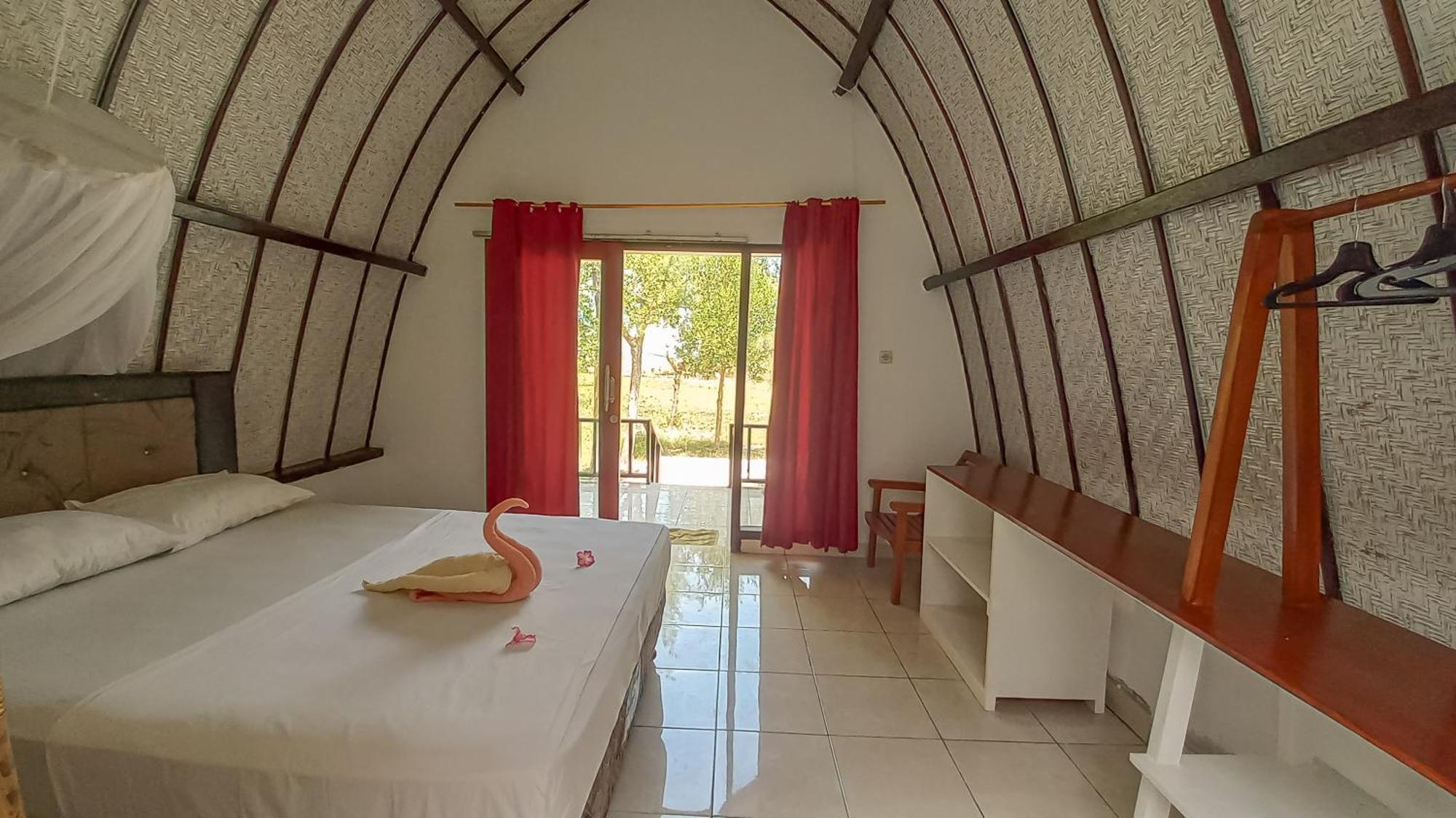 Nusa Indah Bungalows Gili Air Habitación foto